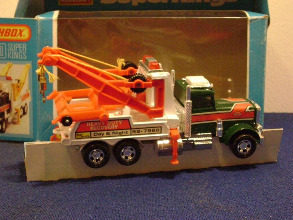 Matchbox Superking Peterbilt Abschlepper cod . K-20 scala 1: 35 sehr selten - Bild 4 von 4