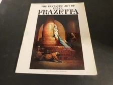 Fantastic Art of Frank Frazetta Softcover 1975 1st Print VF- to VF