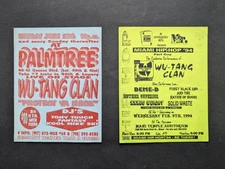 1993 & 1994 Wu-Tang Clan Hip-Hop Flyers