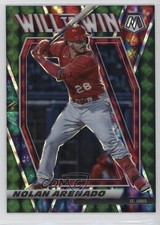 2021 Panini Mosaic Will to Win Green Mosaic Prizm Nolan Arenado #WTW4 05v0