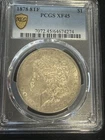 1878 P Morgan Silver Dollar PCGS XF-45 8TF