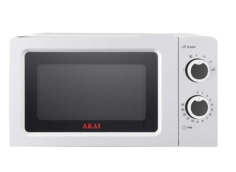 Forno a Microonde 20 Litri con Piatto Girevole 700 Watt Fornetto Bianco OFFERTA