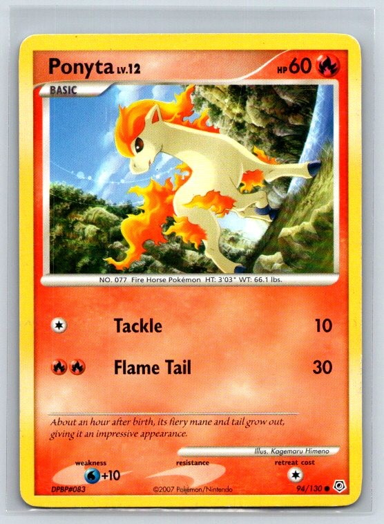 Ponyta 94/130 Diamond & Pearl LP