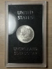 1886-P Morgan Silver Dollar GSA Uncirculated Blast White Coin Rare Non-CC