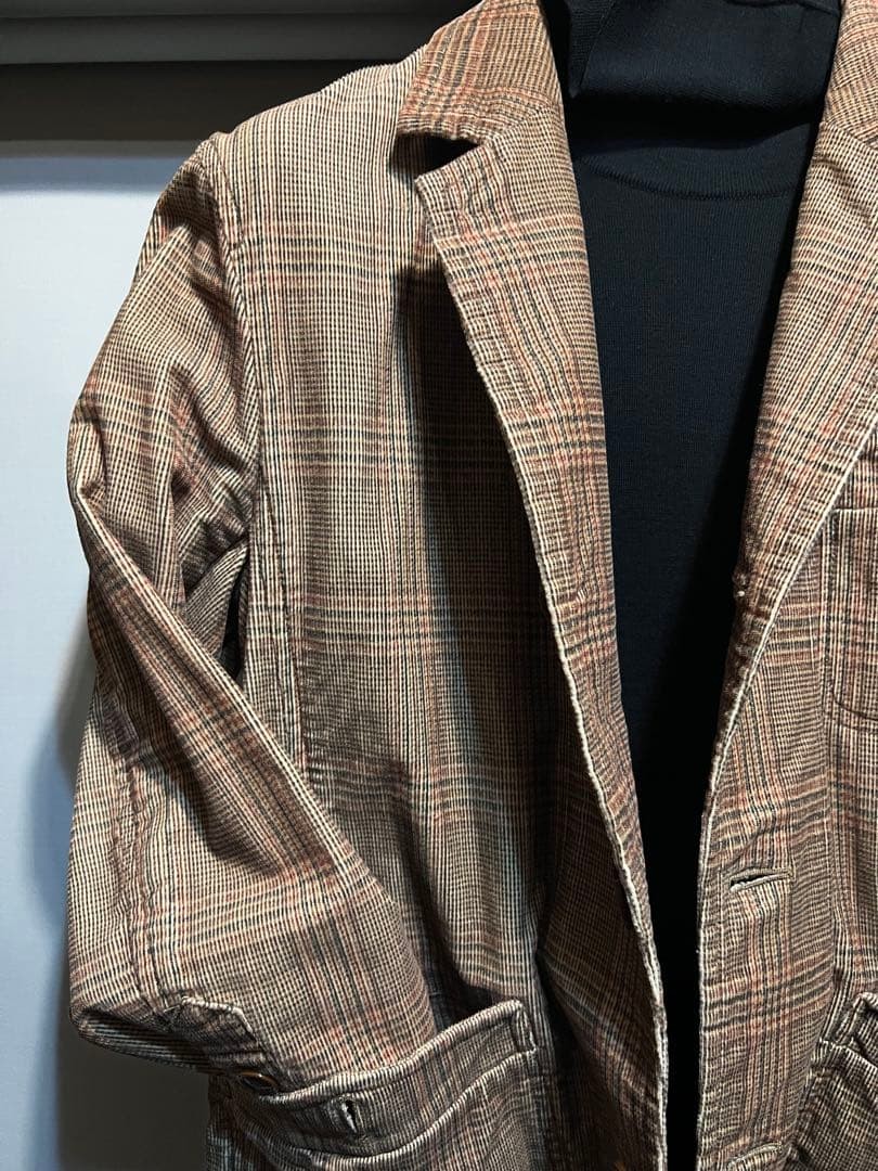 Work Coverall Jacket Tailored Light Brown Size 1 … - image 4