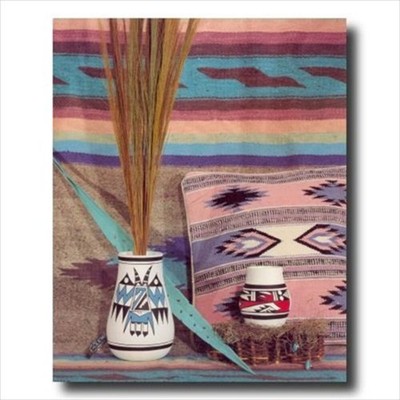 Southwestern Native American Indian Pottery Wall Picture Art Print #1