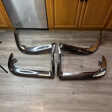 63-64-65-66-67 Used Chrome Usa The Corvette Bumpers Set Of 4 Front Rear Frame 63-64-65-66-67 Used Chrome Usa The Corvette Bumpers Set Of 4 Front Rear Frame