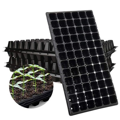 10-Pack Seed Starter Kit,72 Cell Seedling Tray Cell Seed Trays for Flat Trays...