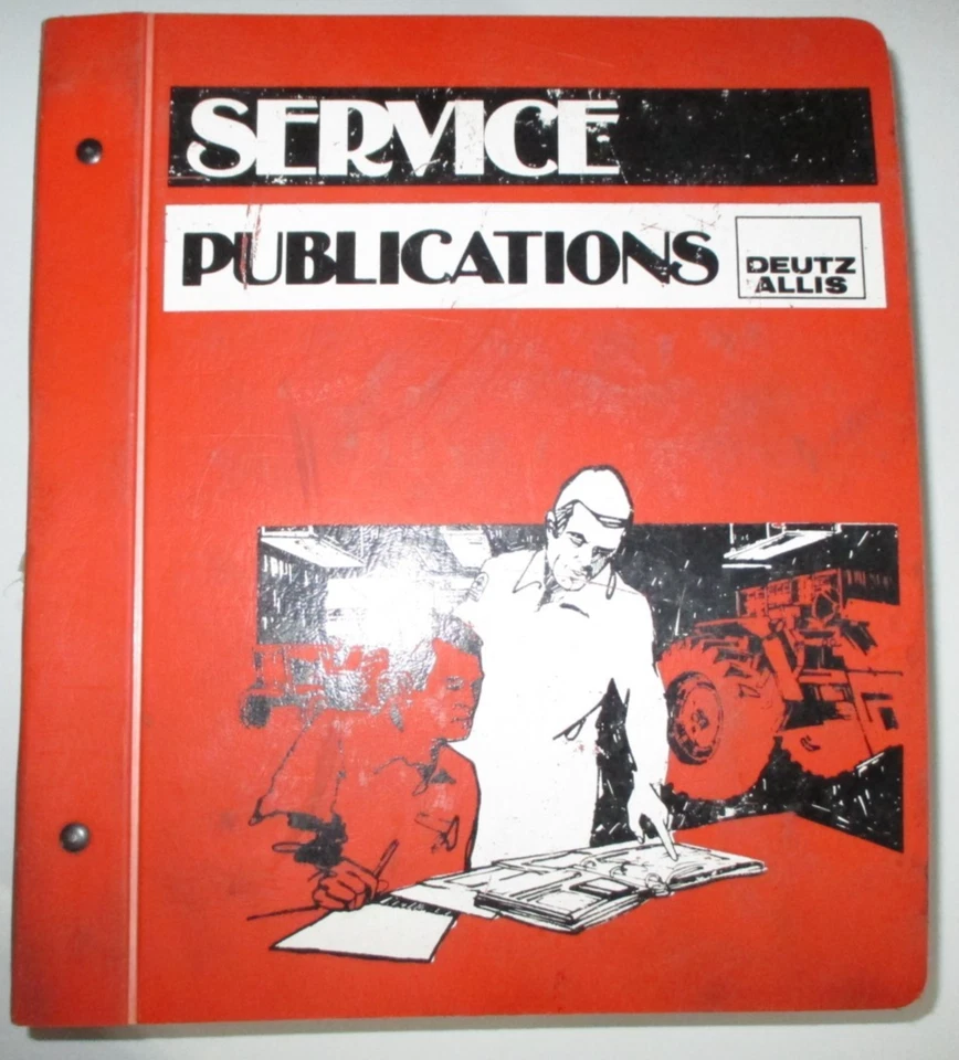 Deutz Allis Gleaner R60 & R70 Combine Service Shop Repair Manual AC ORIGINAL! - Image 3 of 4