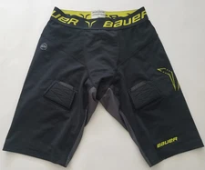 Bauer 37.5 Premium Compression Hockey Jock Shorts Youth Boy's Size XL