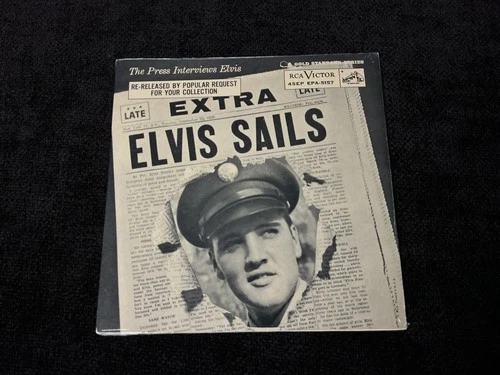 ELVIS PRESLEY EP EPA-5157 ELVIS SAILS FACTORY SEALED MEGA RARE GSS REISSUE MINT