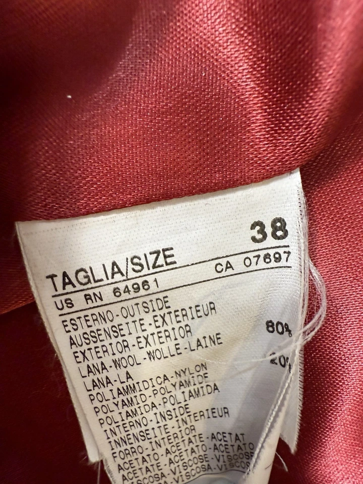 Chaqueta para mujer United Colors Of Benetton talla XS vintage con cremallera y botón larga” Foto 4 de 4