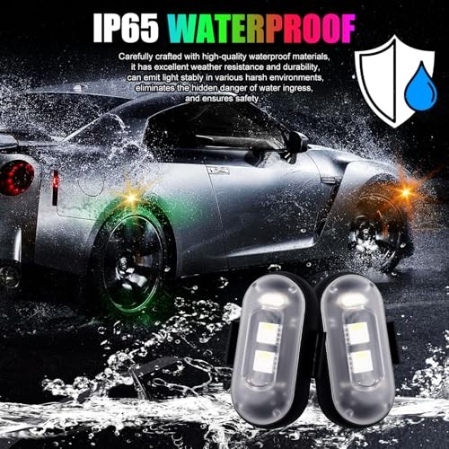 как выглядит Wireless LED Lights for Car, Design in USA High-Brightness 10pcs Black фото