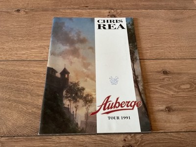 CHRIS REA - Auberge Tour 1991 ~ Tour Programme!