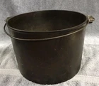 VINTAGE RARE GRISWOLD “ERIE” Cast Iron 8 Patent 1891 Dutch Oven Pot w/ Handle