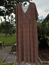 SERRA midi floral dress size XL new no tag