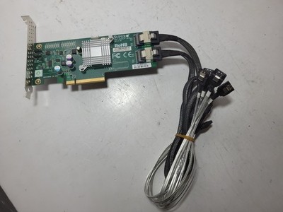SuperMicro AOC-SAS2LP-MV8 8-Port SAS/SATA PCI-E Raid Controller Card #0423