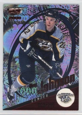 1999-00 Pacific Revolution Red 23/299 Greg Johnson #79 1r5