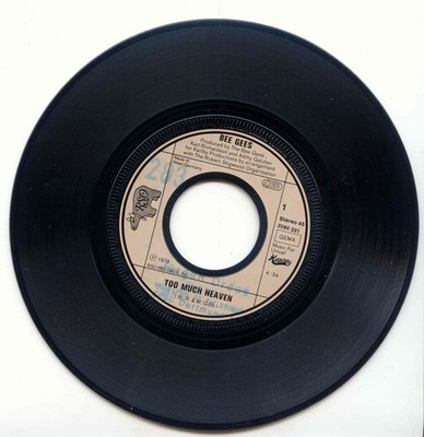 Bee Gees - Too Much Heaven - Rest Your Love On Me   ohne Cover 1978  Single 7''