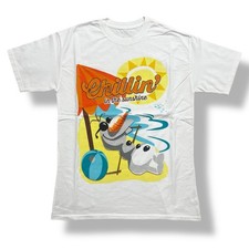 Disney Frozen Olaf Chillin In The Sunshine Walt Disney World T Shirt Youth LARGE