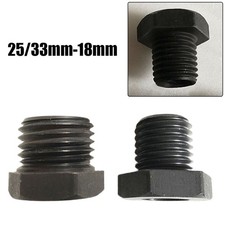 Adaptateur Mandrin Tour à Bois Noir Matériau Haute Qualité pour Mandrin Tour