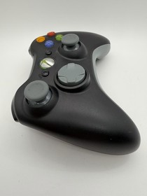 Microsoft Xbox 360 Wireless Controller Black / Gray Genuine OEM Tested Working