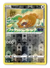 Bidoof 059/078 Pokémon GO Reverse Holo (NOT DITTO)