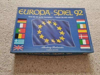Europa-Spiel 92 - Sind Sie ein guter Europäer? - Testen Sie sich selbst - Retro - Bild 1 von 4
