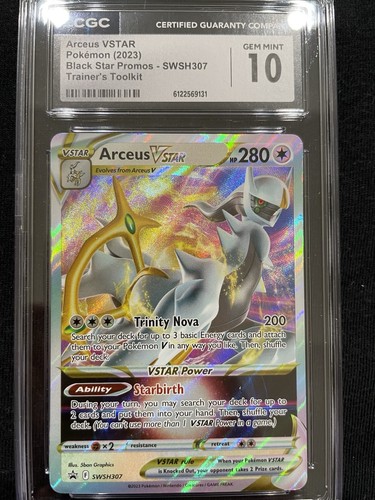 Arceus VSTAR graded CGC 10 for sale on eBay