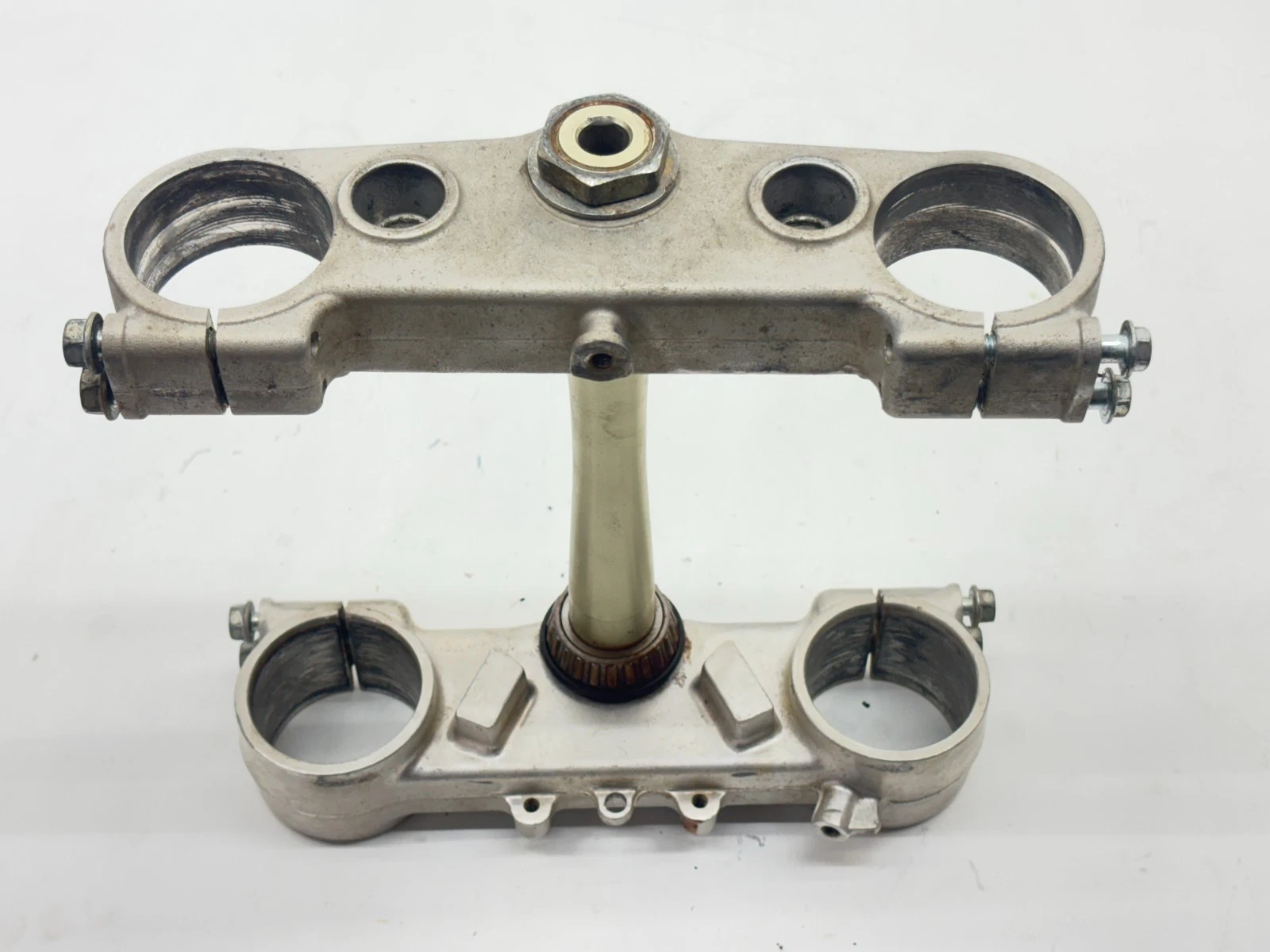 1999 Honda CR250R Triple Clamp Tree Steering Stem Upper Lower OEM 53230-KZ3-J10