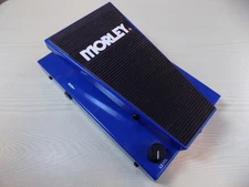 Morley Pro Series Bass Wah (PBA) Blue Bass Guitar Effect Pedal Vintage 1997