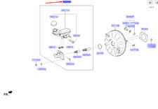 Maître-cylindre de frein Kia CEED