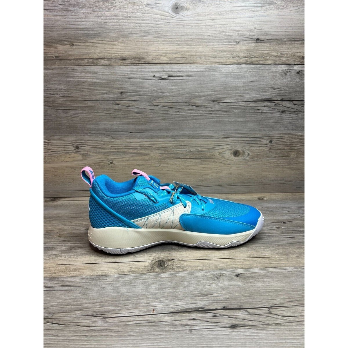 Size 10.5 - adidas Dame Certified EXTPLY 2.0 Signal Cyan for