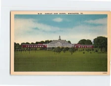 Postcard Handley High School Winchester Virginia USA