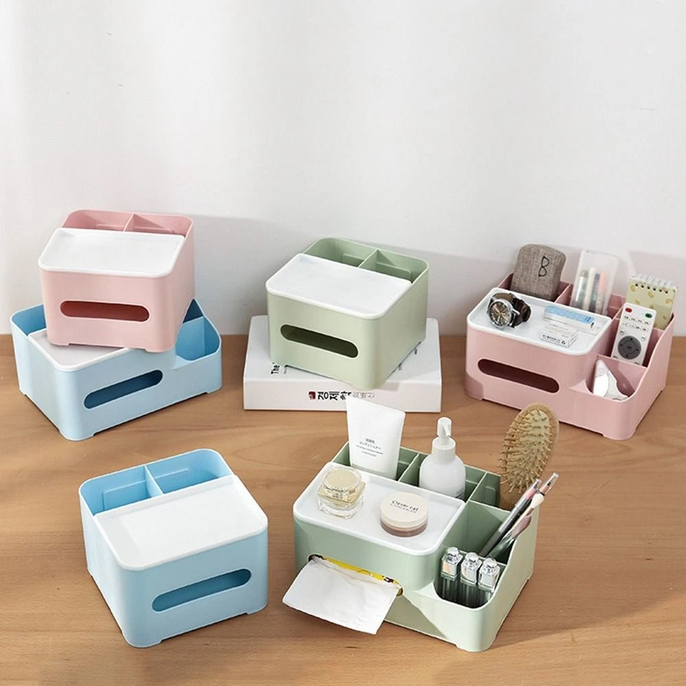 Plastic best sale tissue box
