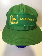 Vintage John Deere Dealer Snapback Trucker Hat Cap Louisville MFG Made in USA