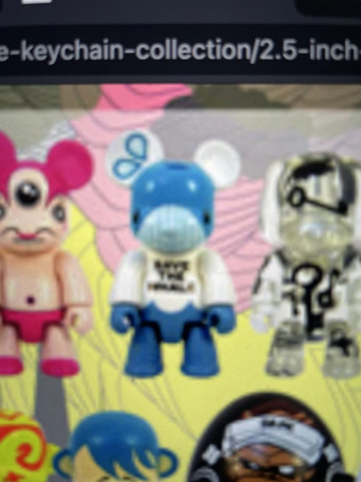 2.5” Qee Series 5C Designer Collection~PHIL CORBETT "SAVE THE WHALE"~Vinilo Toy2R Foto 3 de 3