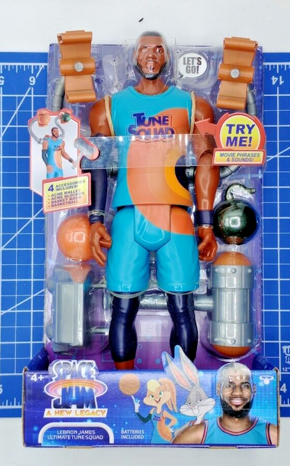 RARE Space Jam 2 A New Legacy Official Lebron James MIP NIP