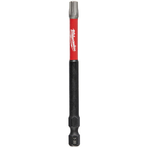 Milwaukee 48-32-4580 T30 TORX SHOCKWAVE Impact 3-1/2" Power Bits, 5PK