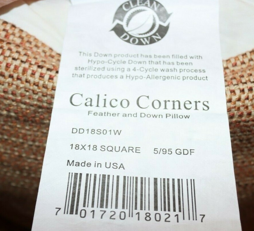 calico corners pillow inserts