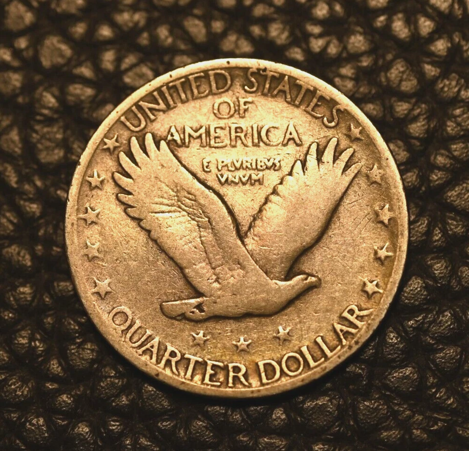 (ITM-6992) 1927-S Standing Liberty Quarter ~ Fine+ Cndtn ~ COMBINED SHIPPING! - Image 2 of 3