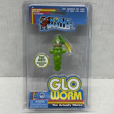 Brand New World's Smallest GLO WORM Miniature Edition