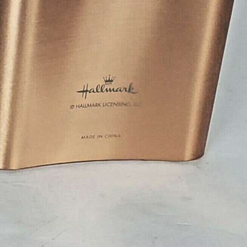 Flask. Bronze color. Straight Up Badass 8 Oz. Hallmark brand - Picture 9 of 9