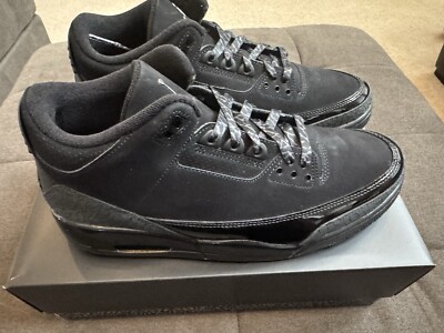 New 2025 Air Jordan 3 Retro Black Cat Size 10 CT8532-001 | eBay
