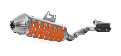 Armadillo universal Silencer exhaust guard Orange pipe protector Motocross