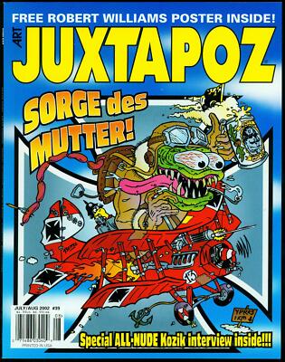 JUXTAPOZ ポスター Juztapoz Magazine #39 2002- Robert Williams Poster- Kozik