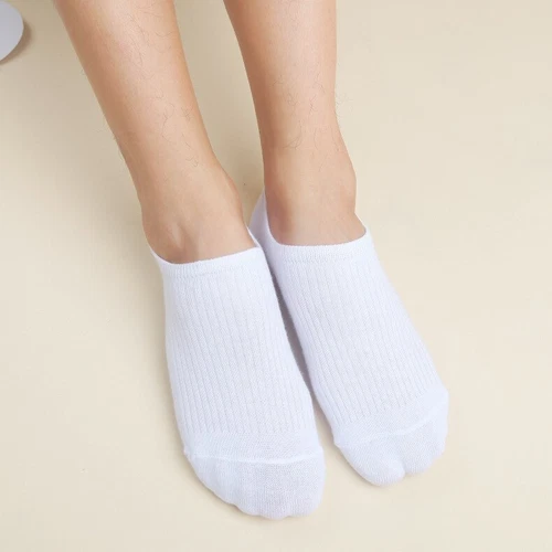 5pair Socks Men No Show Low Cut Short Ankle Cotton Non-slip Breathable Invisible - Picture 14 of 24