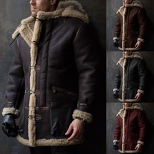 Cappotto invernale uomo pelliccia cappuccio cotone caldo collo pelliccia spesso cappotto pelliccia sintetica giacche