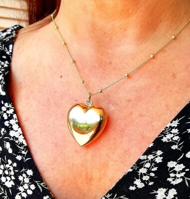 B.Catcher Collana Donna In Argento 925 Con Ciondolo Amore A Prima Vista – Zirconi 5A, Lunghezza 45 Cm, Regalo In Scatola Portagioie