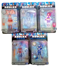 ROBLOX Avatar Action Figure Set of 5 New 1/16 scale